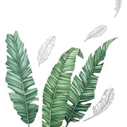 Removable PVC Wall Stickers WLL_STK_LEAF_003