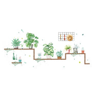 Removable PVC Wall Stickers WLL_STK_SHLF_001