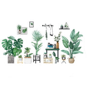 Removable PVC Wall Stickers WLL_STK_SHLF_005
