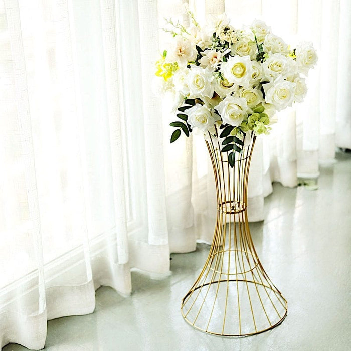 New Style Trumpet Metal Products Stand For Flower Arrangement From