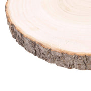 Round Poplar Wood Slices Wedding Centerpieces - Natural