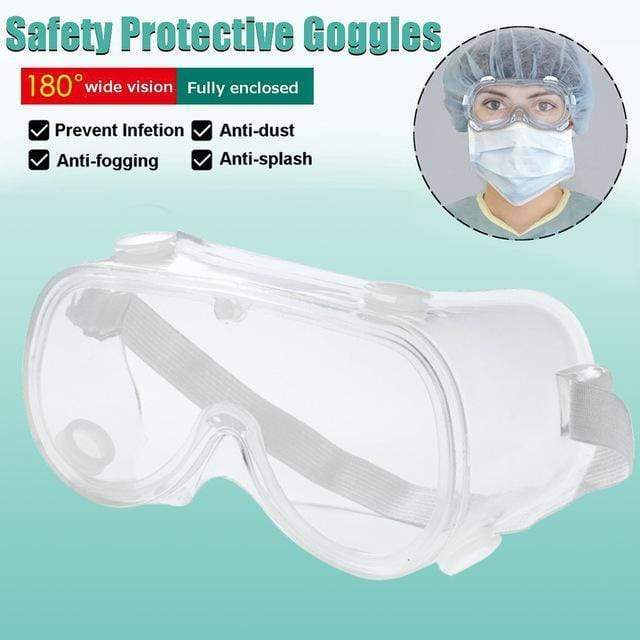 Safety Goggles Adjustable Anti-Scratch Protective Eyewear - Clear CARE_GOGG01