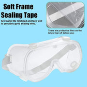 Safety Goggles Adjustable Anti-Scratch Protective Eyewear - Clear CARE_GOGG01