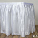 Satin Banquet Table Skirt SKT_STN_WHT_21
