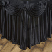 Satin Classic Drape Table Skirt