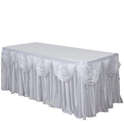 Satin Classic Drape Table Skirt