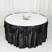 Satin Classic Drape Table Skirt