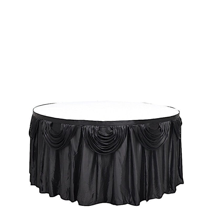 Satin Classic Drape Table Skirt