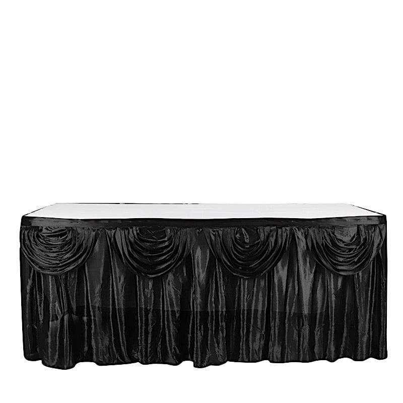 Satin Classic Drape Table Skirt