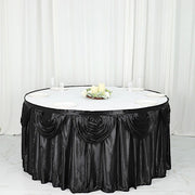 Satin Classic Drape Table Skirt