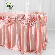 Satin Classic Drape Table Skirt