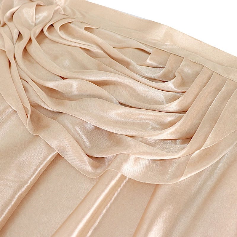 Satin Classic Drape Table Skirt