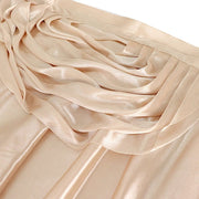 Satin Classic Drape Table Skirt