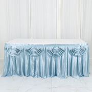 Satin Classic Drape Table Skirt