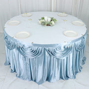 Satin Classic Drape Table Skirt