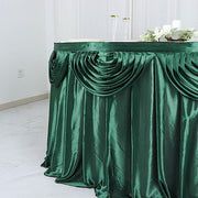 Satin Classic Drape Table Skirt