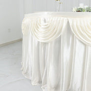 Satin Classic Drape Table Skirt