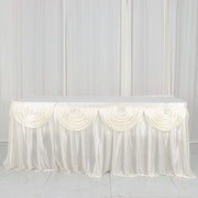 Satin Classic Drape Table Skirt