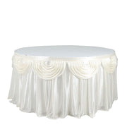 Satin Classic Drape Table Skirt