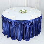 Satin Classic Drape Table Skirt