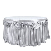 Satin Classic Drape Table Skirt