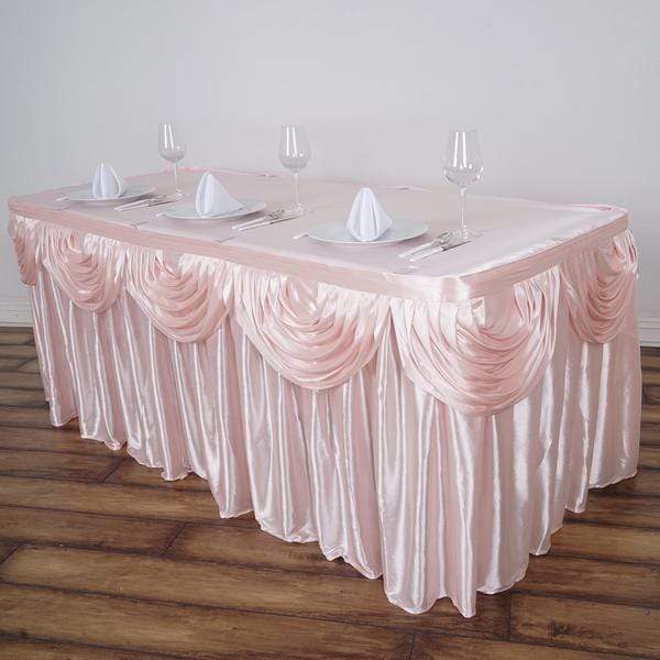 Satin Classic Drape Table Skirt SKT_06_046_17