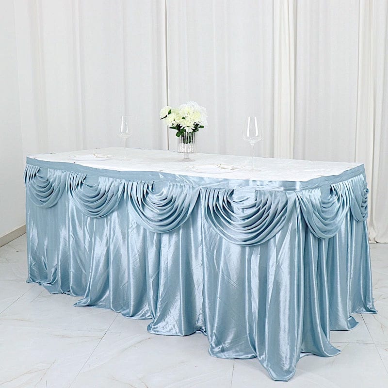 Satin Classic Drape Table Skirt SKT_06_086_14