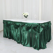 Satin Classic Drape Table Skirt SKT_06_HUNT_14