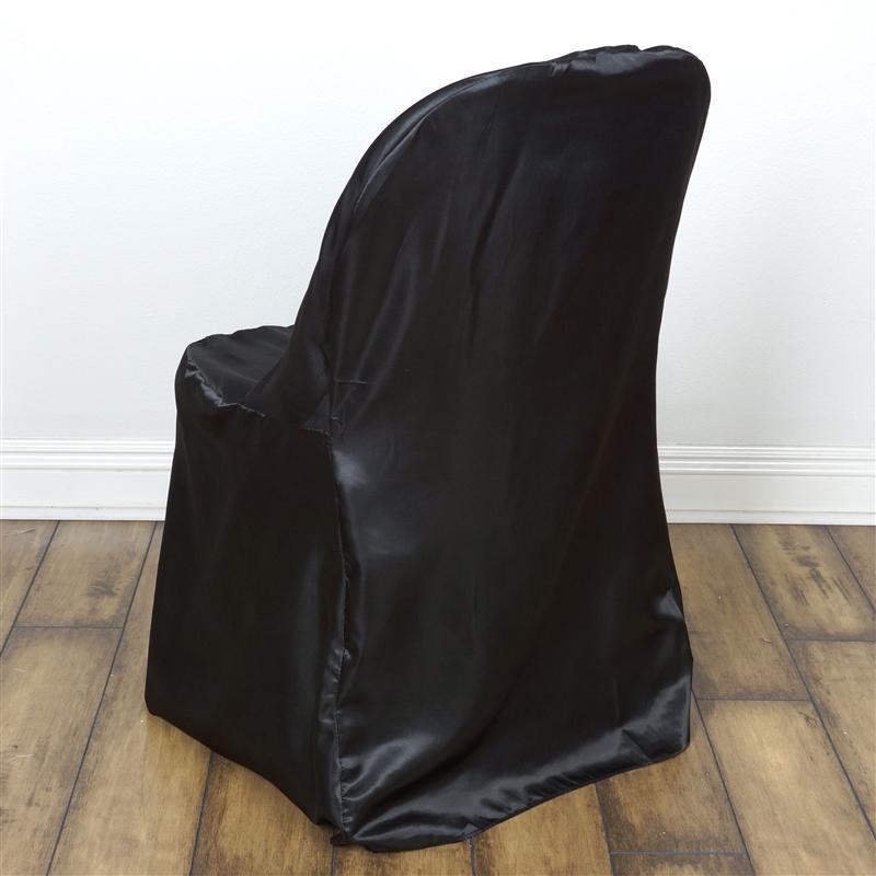 Satin Folding Chair Cover Wedding Party Decorations