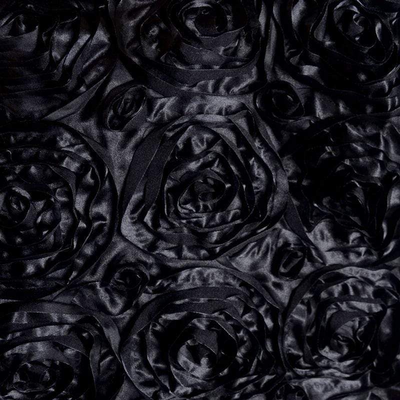 Satin Ribbon Roses Table Runner