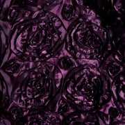 Satin Ribbon Roses Table Runner