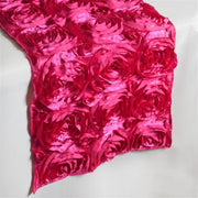 Satin Ribbon Roses Table Runner