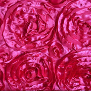 Satin Ribbon Roses Table Runner