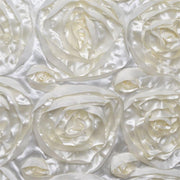 Satin Ribbon Roses Table Runner