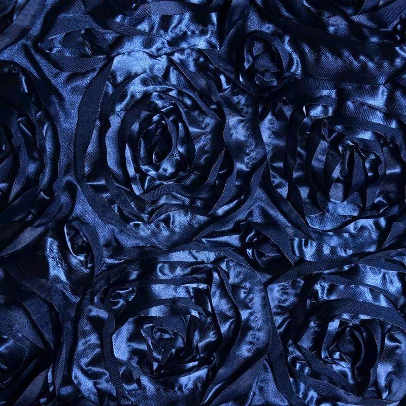 Satin Ribbon Roses Table Runner