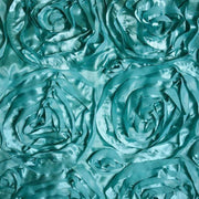 Satin Ribbon Roses Table Runner