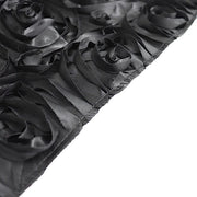 Satin Ribbon Roses Table Runner