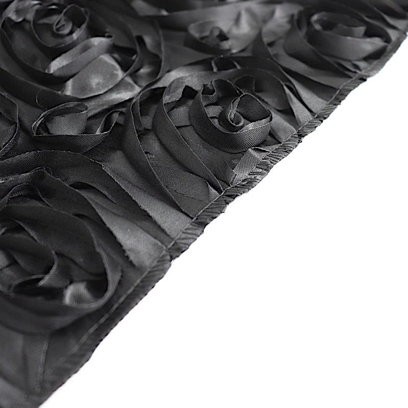 Satin Ribbon Roses Table Runner