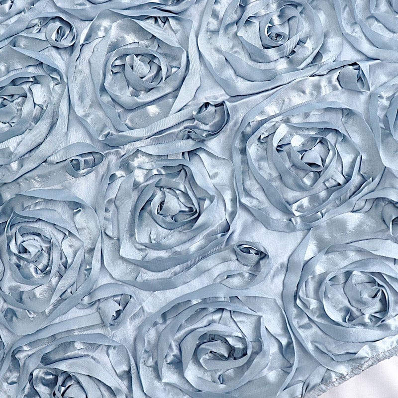 Satin Ribbon Roses Table Runner