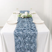 Satin Ribbon Roses Table Runner