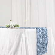 Satin Ribbon Roses Table Runner