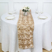 Satin Ribbon Roses Table Runner