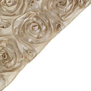 Satin Ribbon Roses Table Runner
