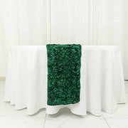 Satin Ribbon Roses Table Runner