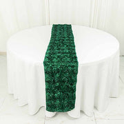 Satin Ribbon Roses Table Runner