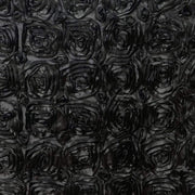 Satin Ribbon Roses Table Skirt