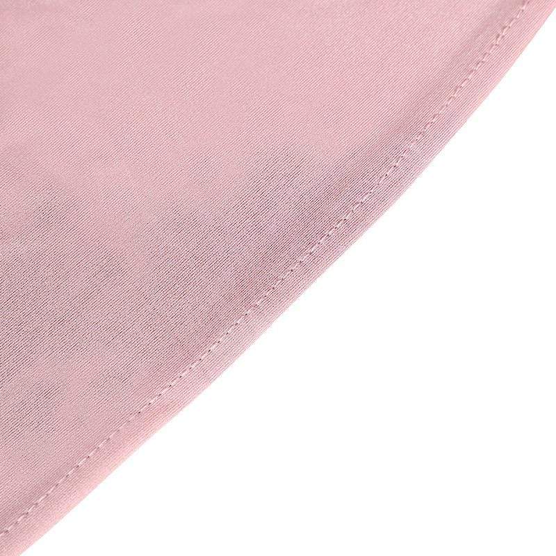 Satin Rosette Spandex Stretchable Banquet Chair Cover