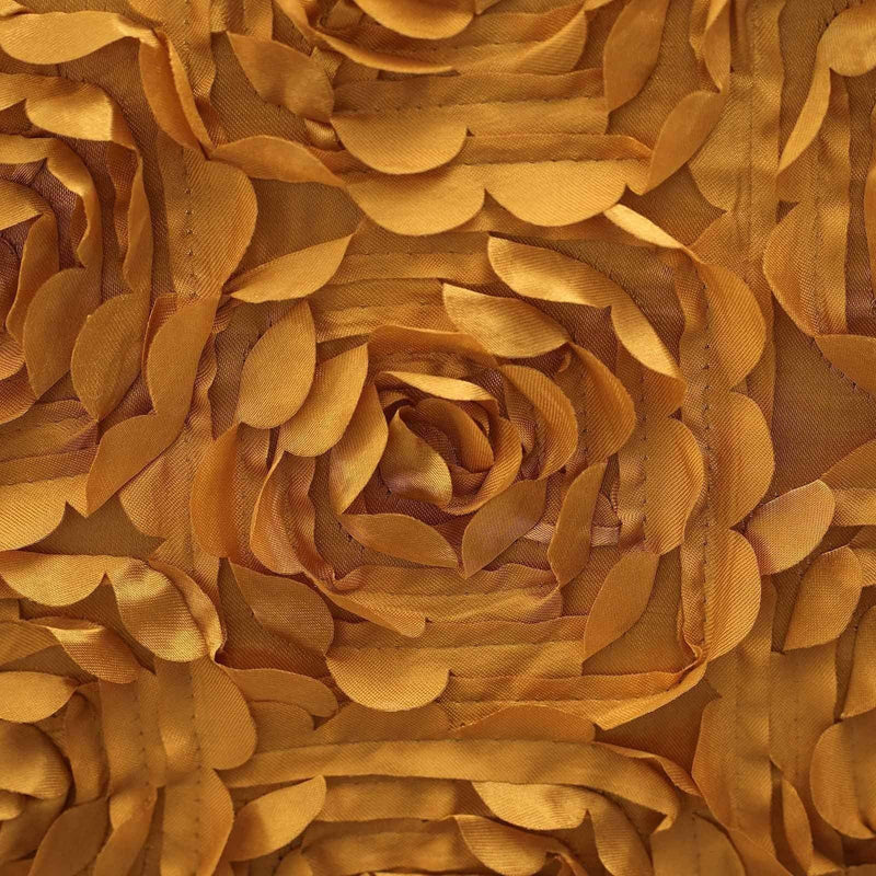 Satin Rosette Spandex Stretchable Banquet Chair Cover