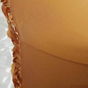 Satin Rosette Spandex Stretchable Banquet Chair Cover