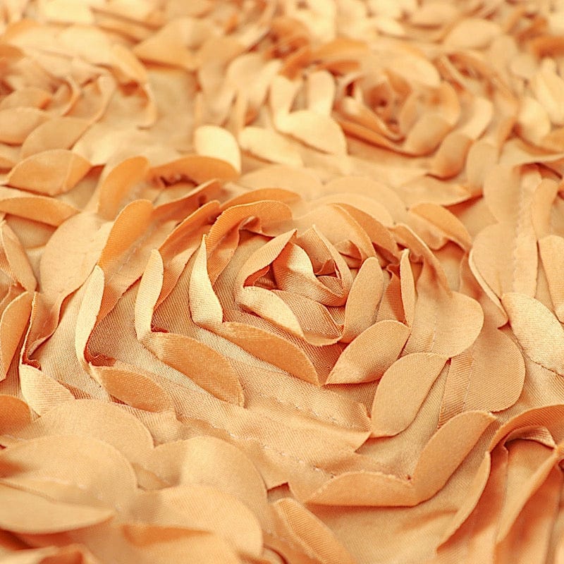 Satin Rosette Stretch Fitted Spandex Folding Chair Cover